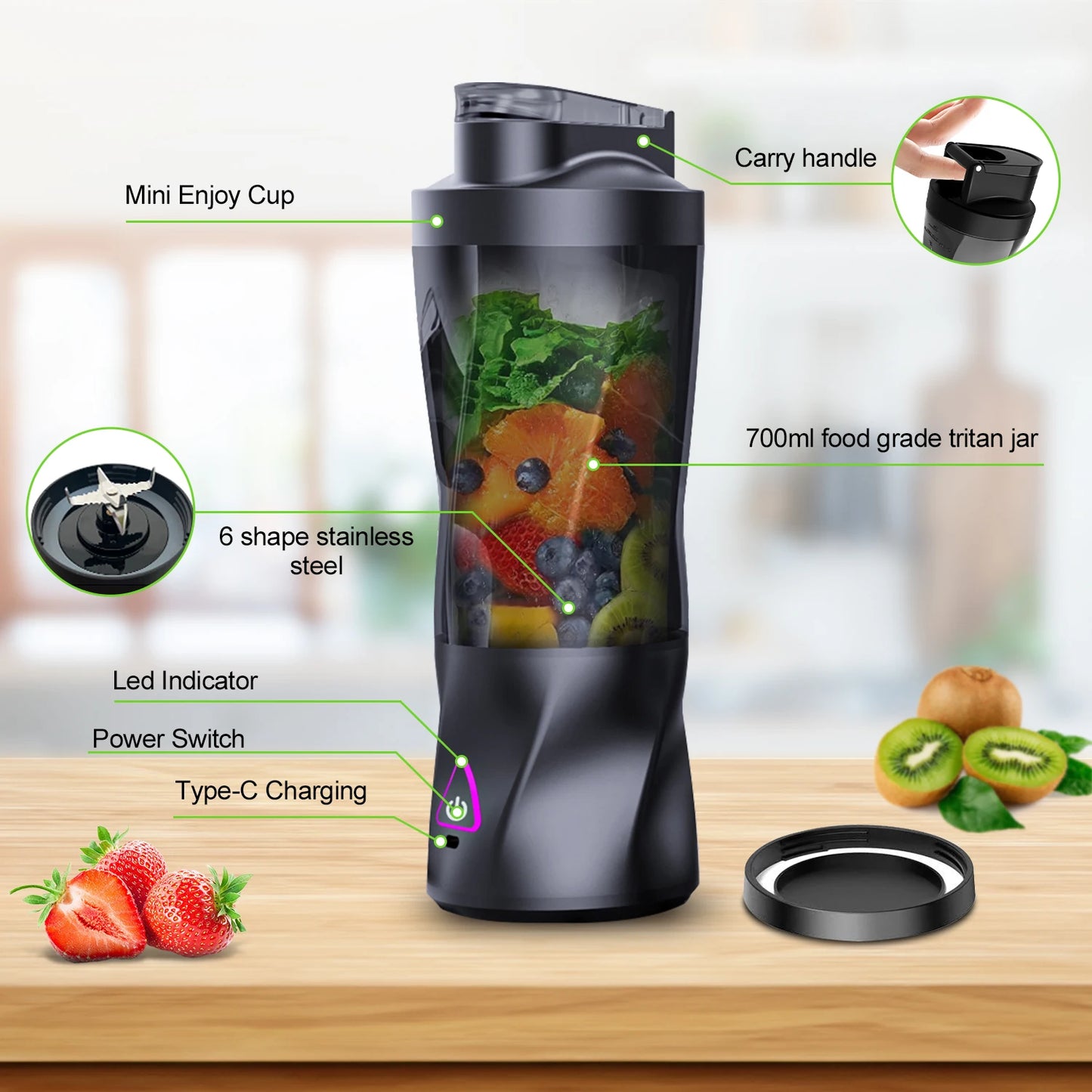 Electric Portable Juicer