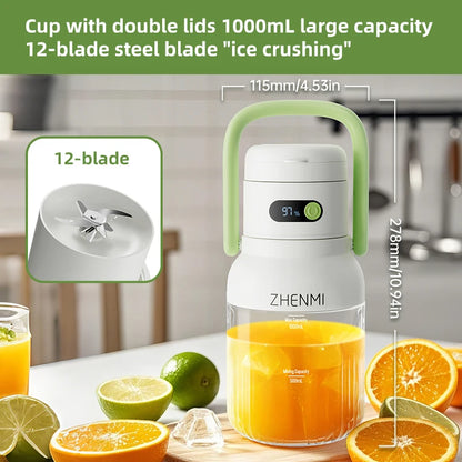USB-C Portable Fruit Juicer